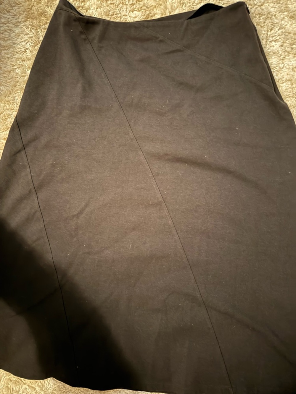 Talbots Black A-Line Skirt